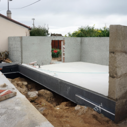 Agrandissement terrasse pour jardin suspendu Le Puy-en-Velay